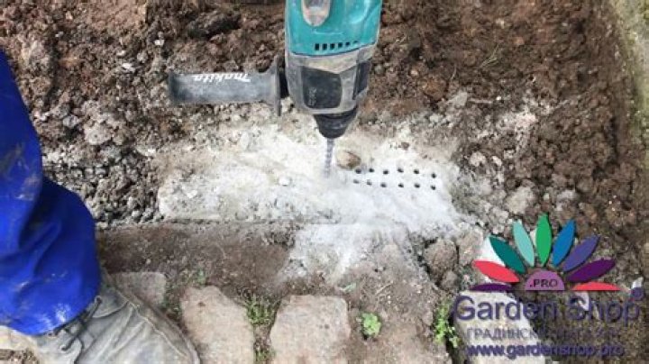 How to cut a hole in concrete