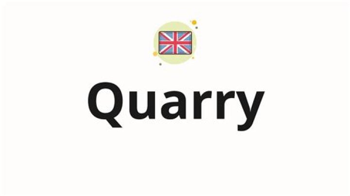 How to pronounce quarry