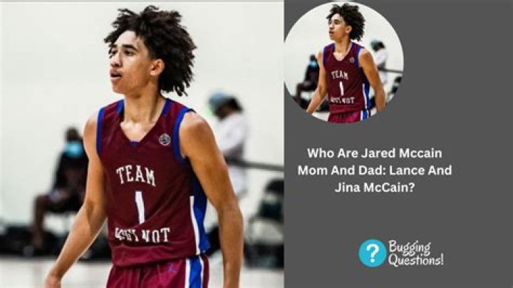 Jared Mccain Dad Lance Mccain and Mom Jina Mccain