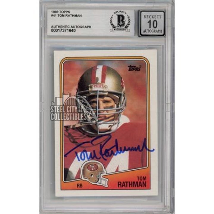 Tom Rathman – Net Worth, Age, Wikipedia, Biography, Height, Family