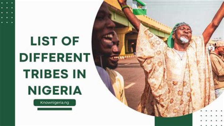 Tribes in Nigeria: The Full List